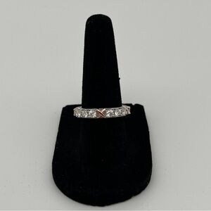 Elegant Silver and Gold Women's Ring